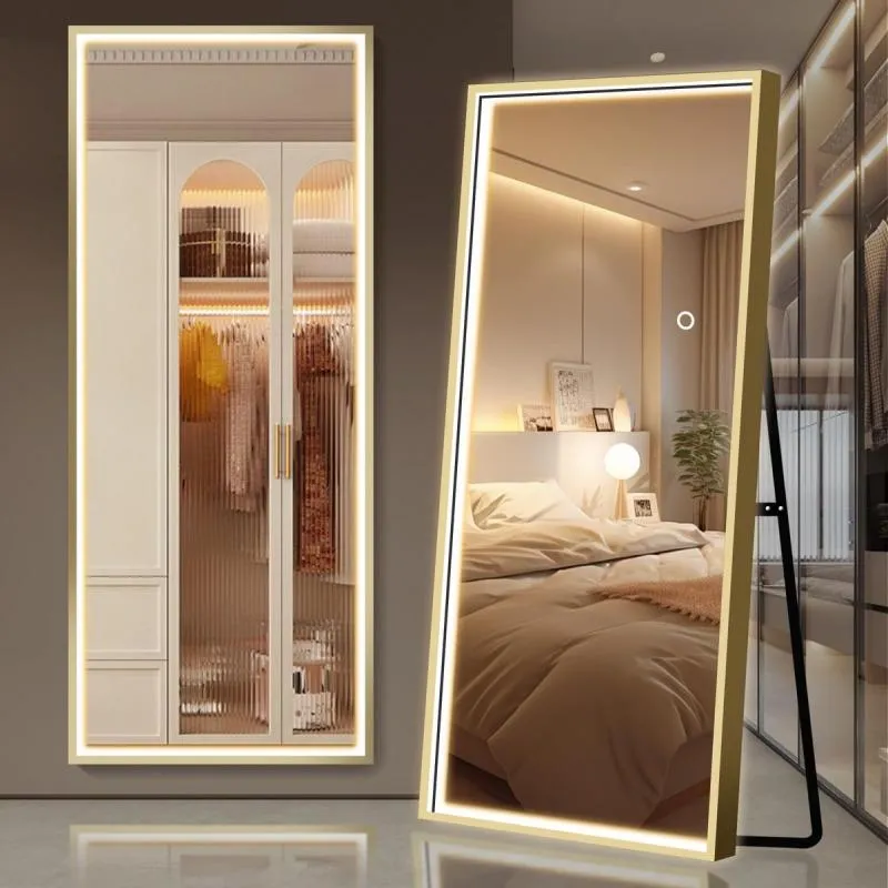 Guldgulvlængde spejl