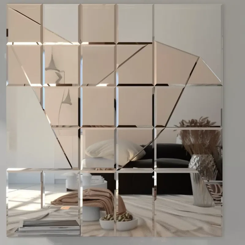 Selvklæbende spejlfliser