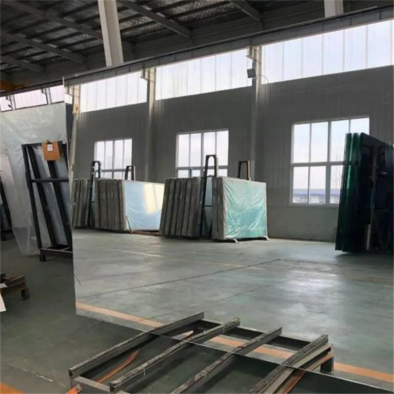 Sølv spejl akrylplade